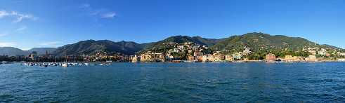 Rapallo Rapallo - Liguria - Italy - Ligurian Sea - Riviera - Port - Boat - Yacht - Gulf - Colorful - Summer - Beach - Outlook -...