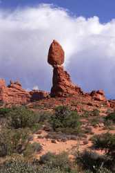 Moab Arches National Park Balanced Rock Utah Red Mountain Stock Image - 007627 - 03-10-2010 - 4034x8951 Pixel Moab Arches National Park Balanced Rock Utah Red Mountain Stock Image Fine Art Landscape Photography Stock Pictures Fine Art Photography Gallery Fine Art...